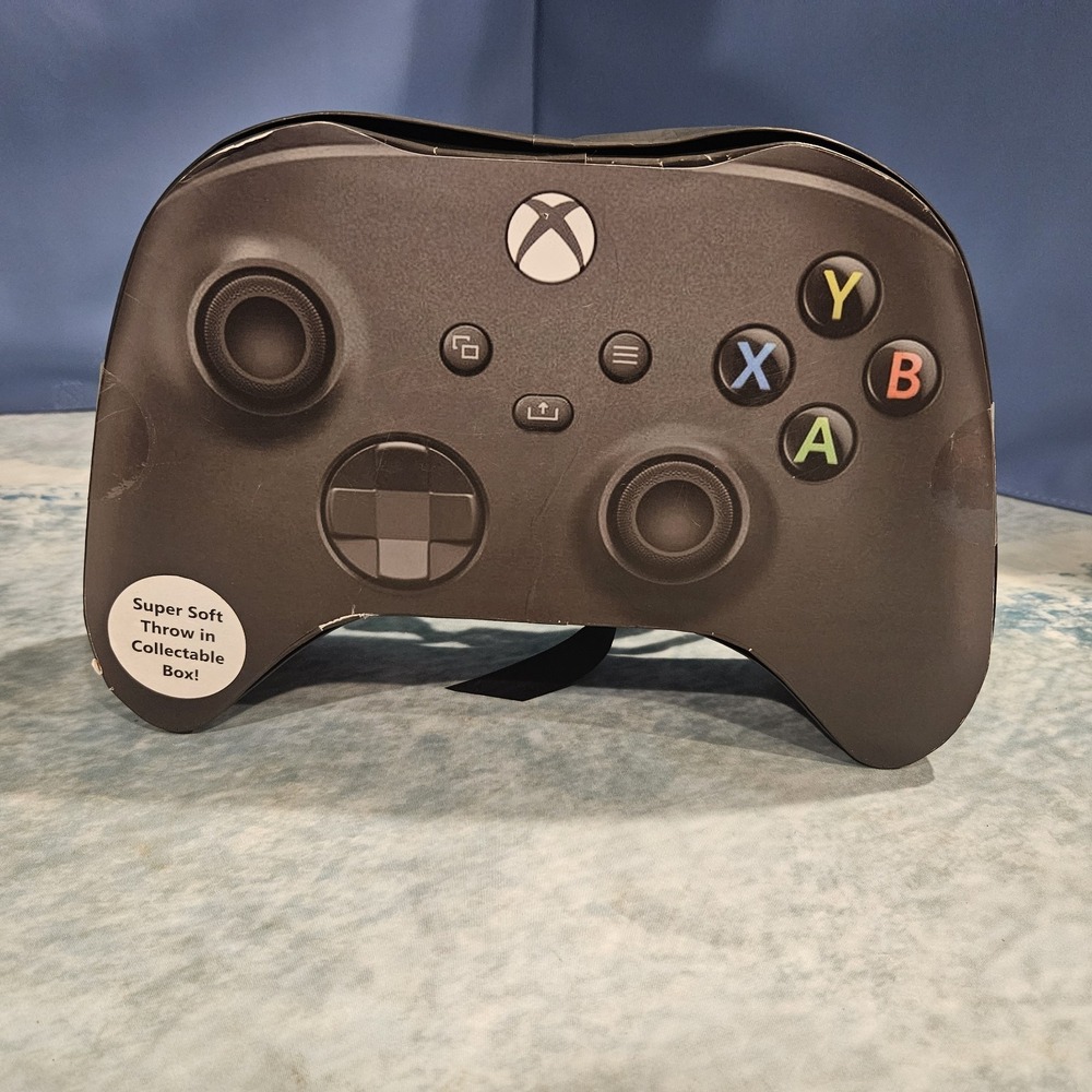 Xbox Super Soft Throw Blanket In Collectible Controller Box‎ Sealed No Tag
